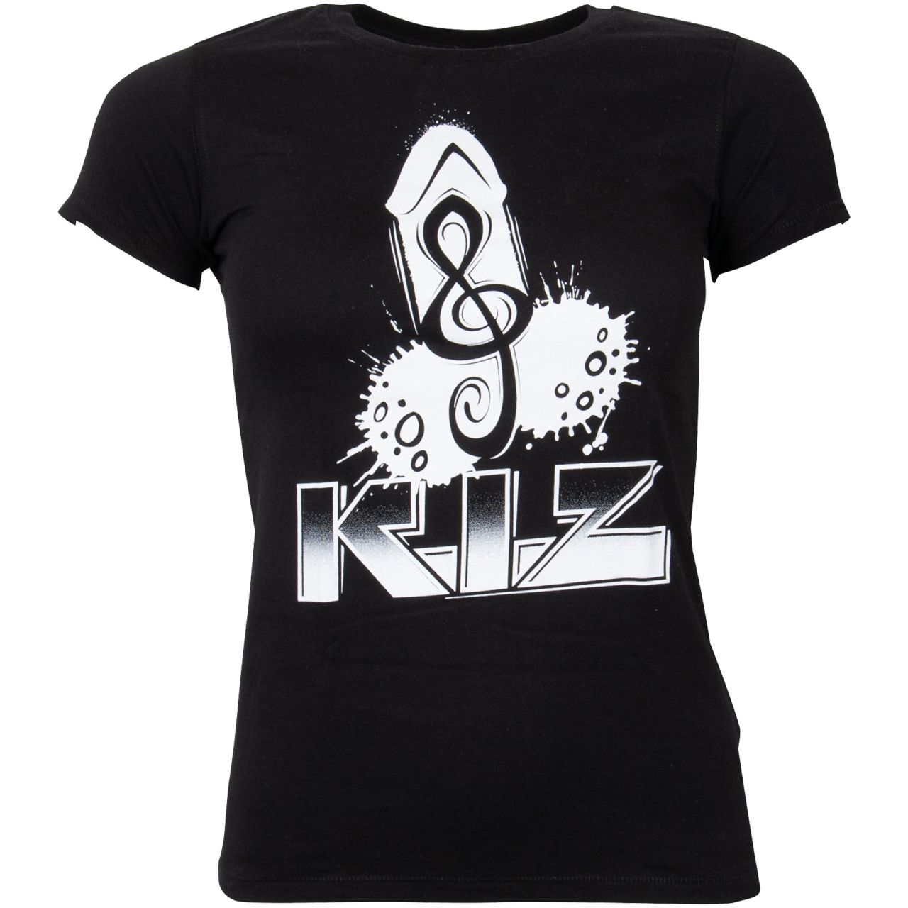 T-Shirt - Puller schwarz | Damen - ROCKnSHOP K.I.Z.