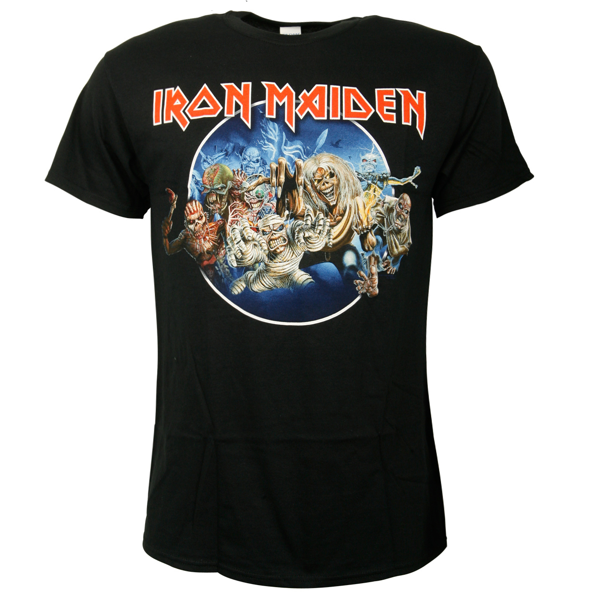 Iron Maiden - T-Shirt Wasted Years Circle - schwarz