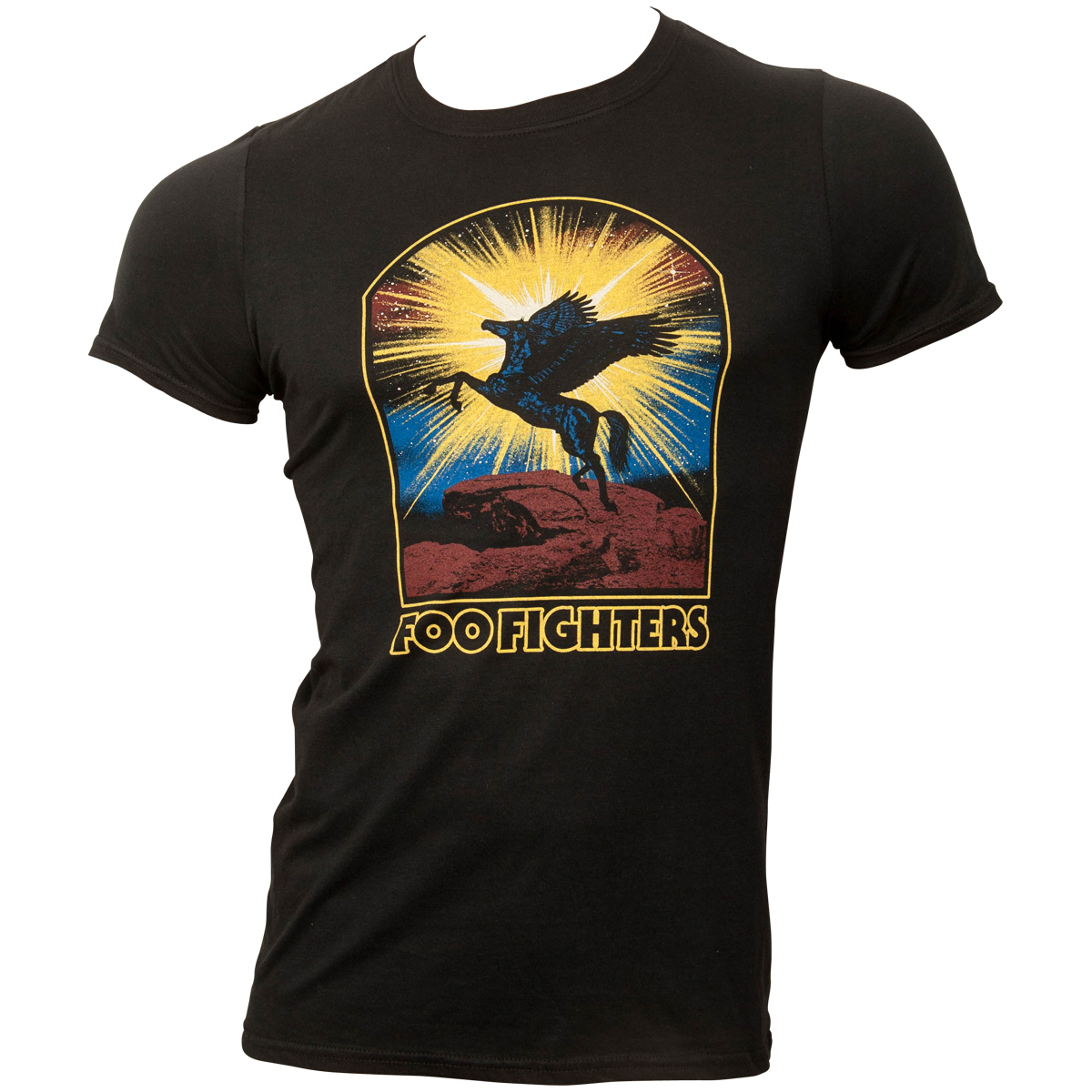 Foo Fighters - T-Shirt Winged Horse - schwarz