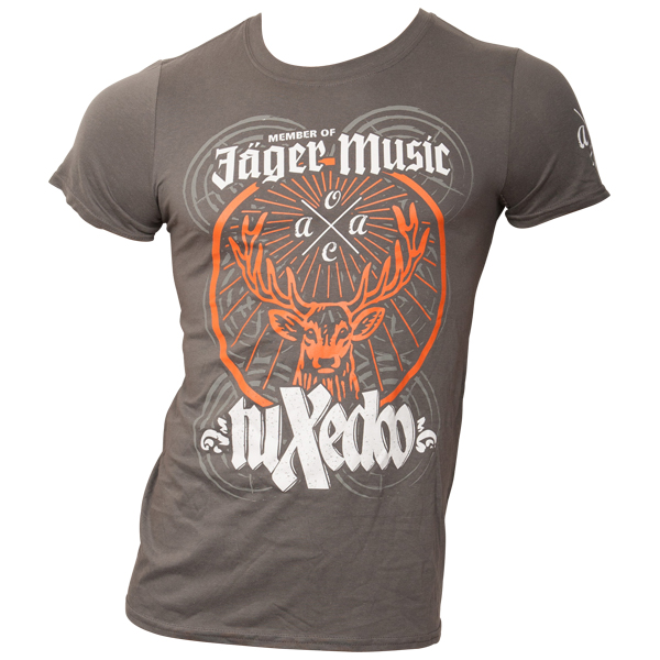 tuXedoo - T-Shirt Jägermeister - grau