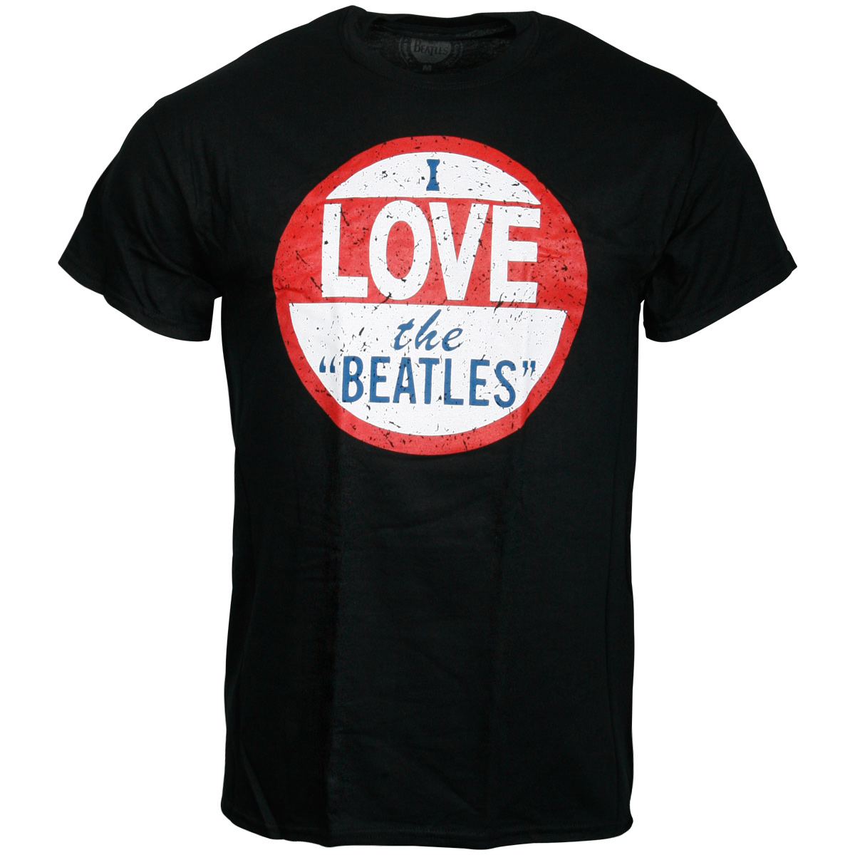 The Beatles - T-Shirt I Love The Beatles - schwarz