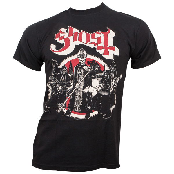 Ghost - T-Shirt Road To Rome - schwarz