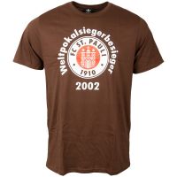 FC St. Pauli - T-Shirt Weltpokalsieger-Besieger - brown