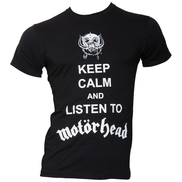 Motörhead - T-Shirt Keep Calm - schwarz