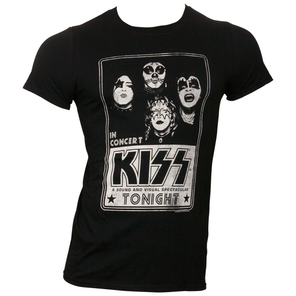 Kiss - T-Shirt Live In Concert - schwarz