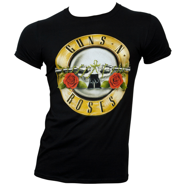Guns N Roses - T-Shirt Logo - schwarz