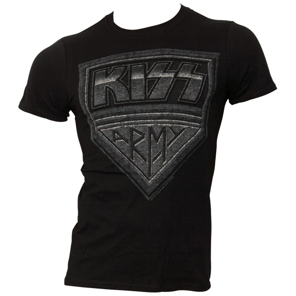 Kiss - T-Shirt Army Distressed - schwarz
