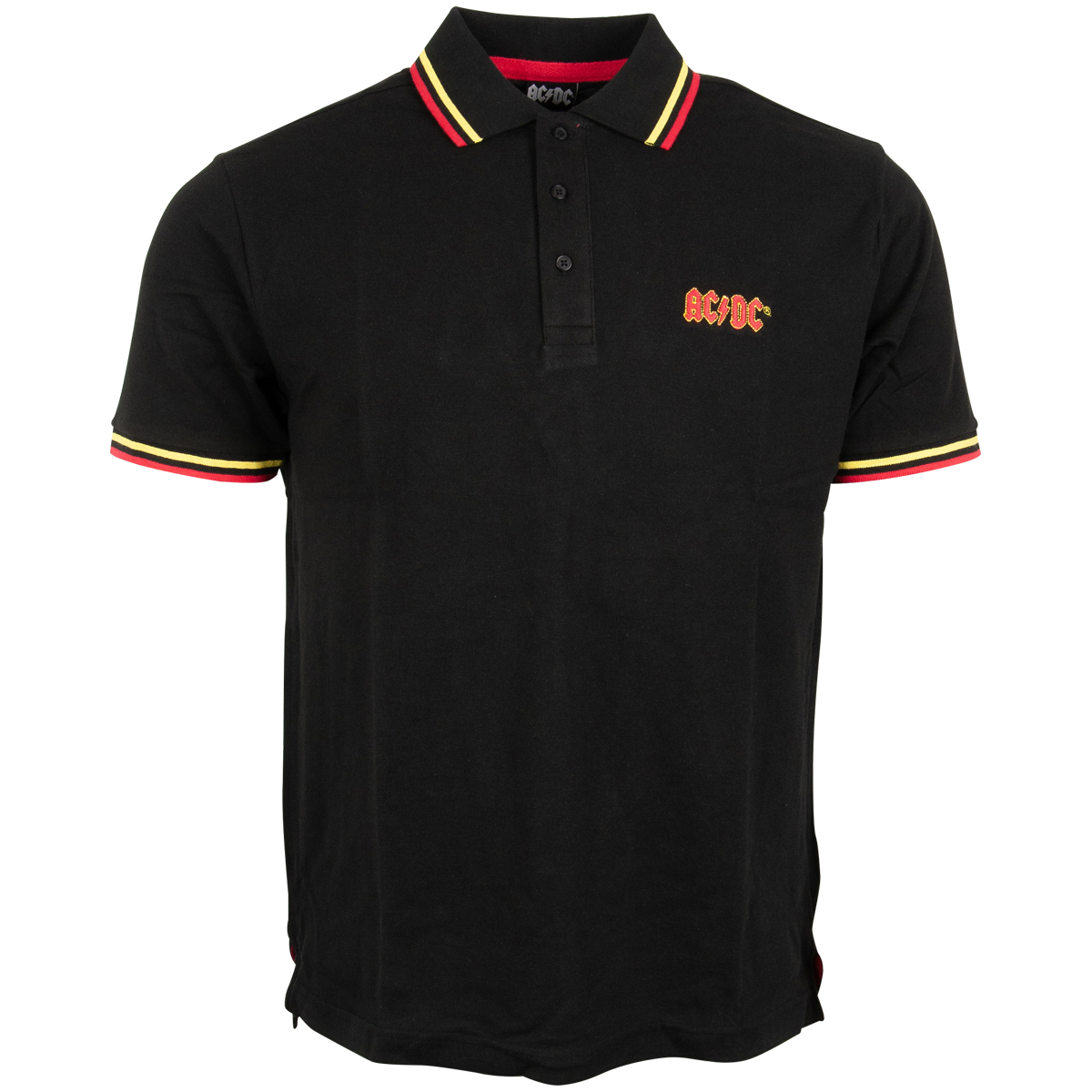 AC/DC - Polo Shirt Classic Logo - schwarz
