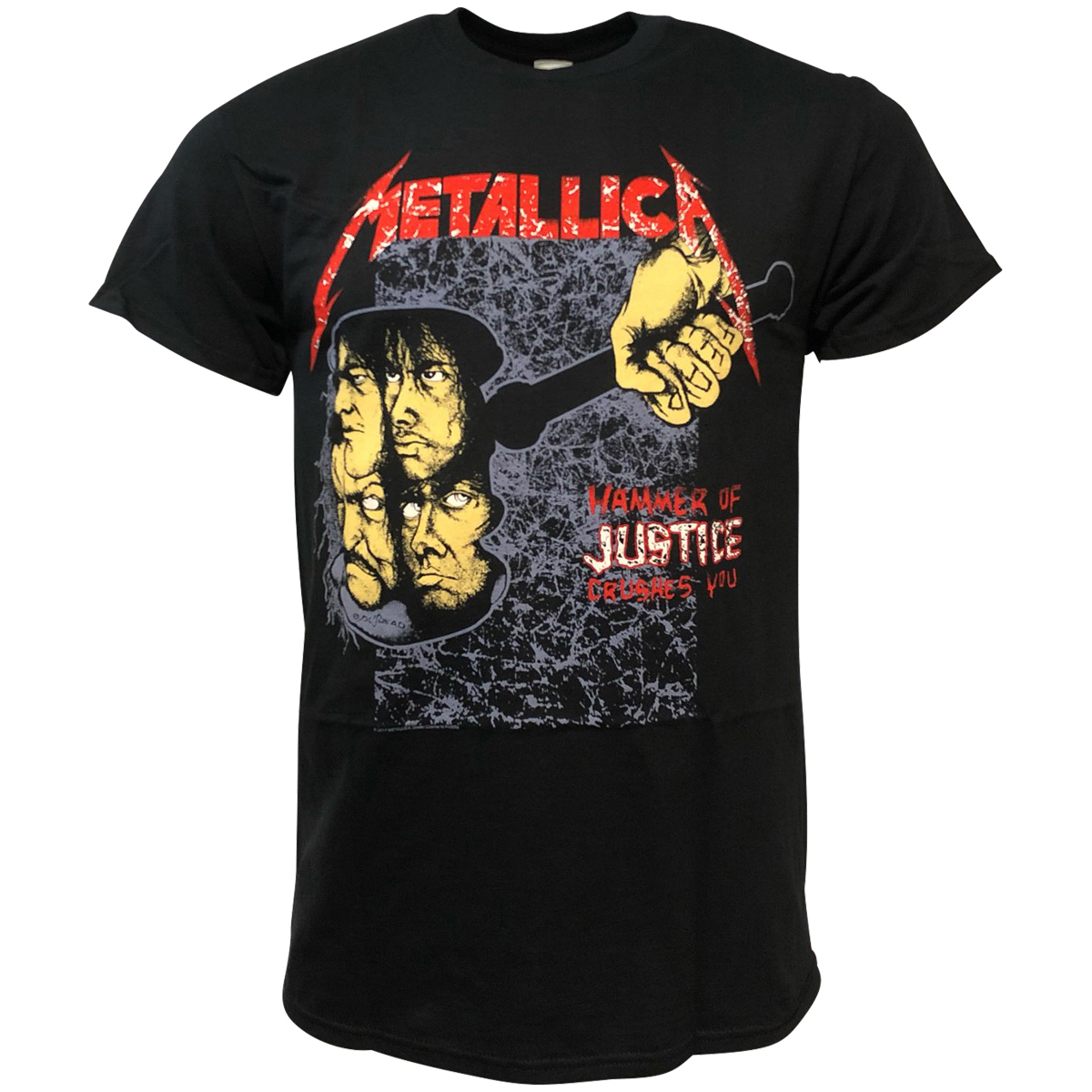 Metallica - T-Shirt Hammer Of Justice - schwarz