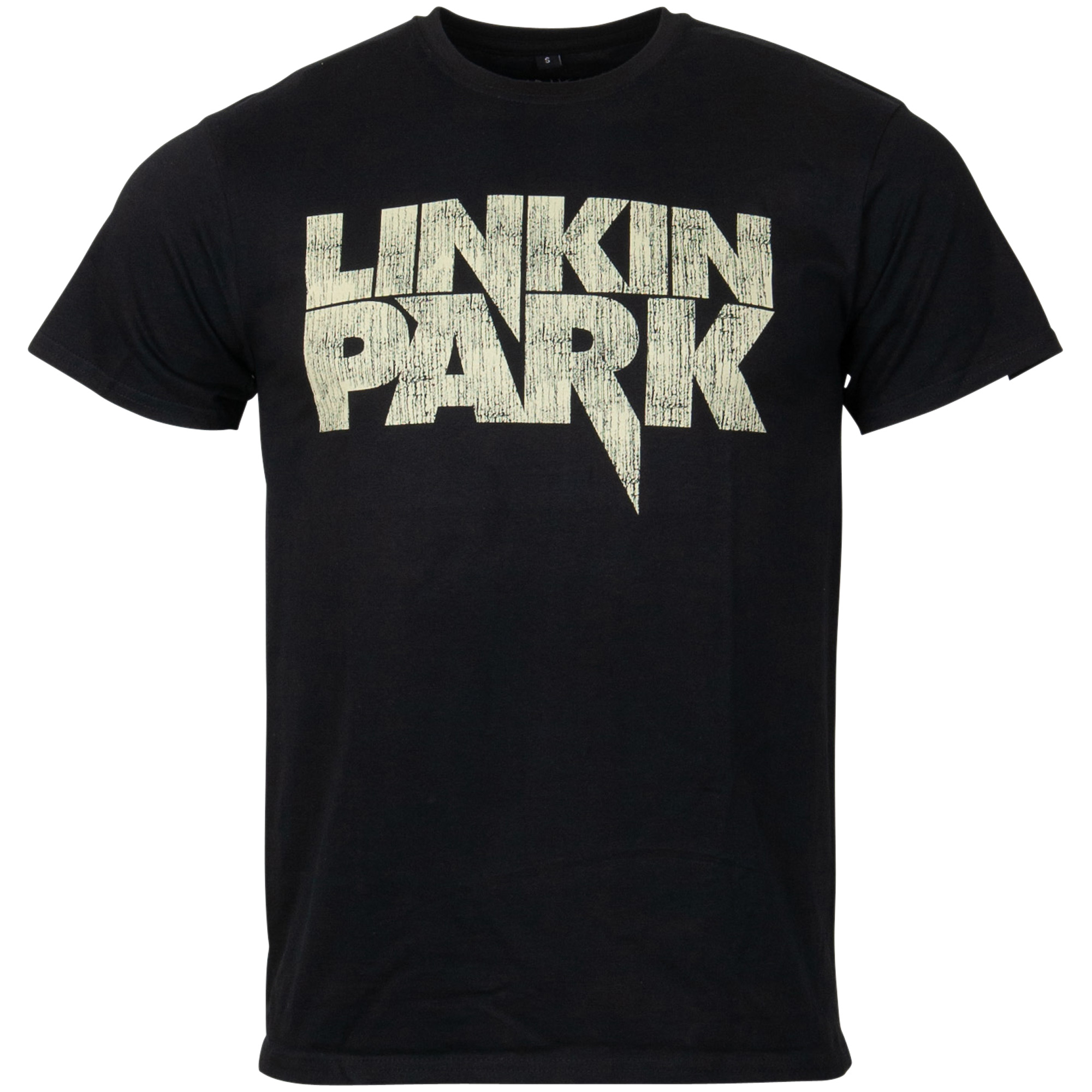 Linkin Park - T-Shirt Distressed Logo - schwarz
