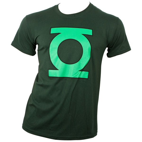 Green Lantern - T-Shirt Logo - grün