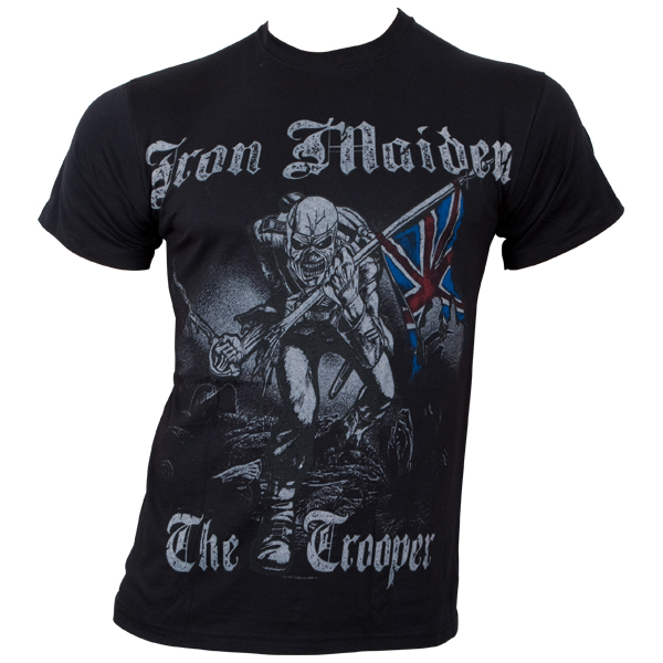 Iron Maiden - T-Shirt Skeched Trooper - schwarz