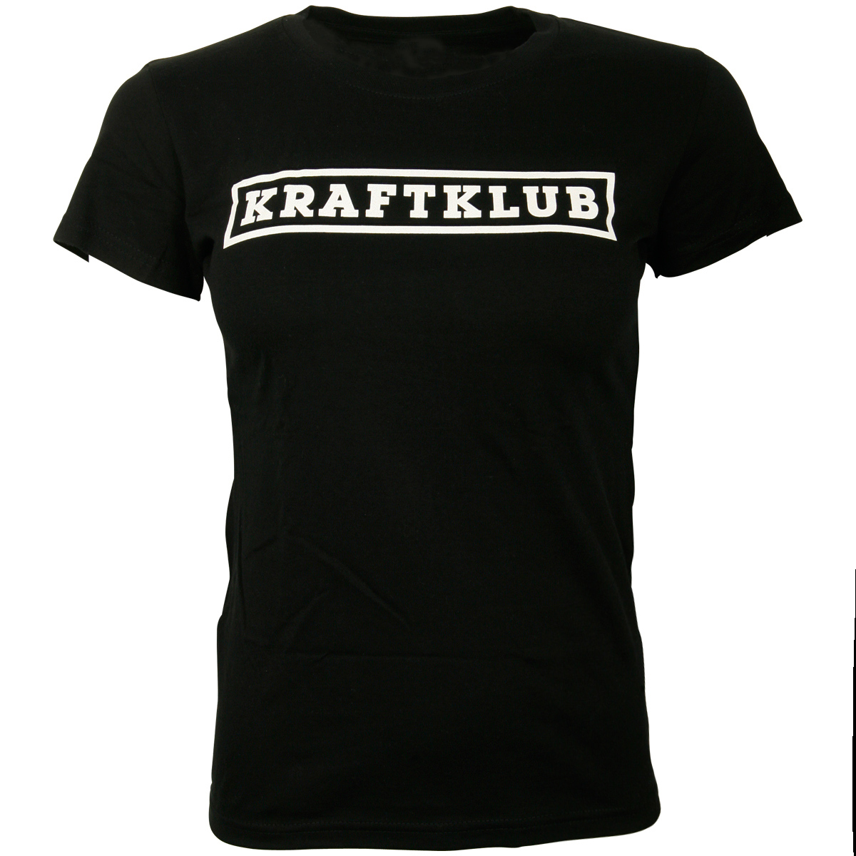 Kraftklub - Damen T-Shirt Schriftzug - schwarz