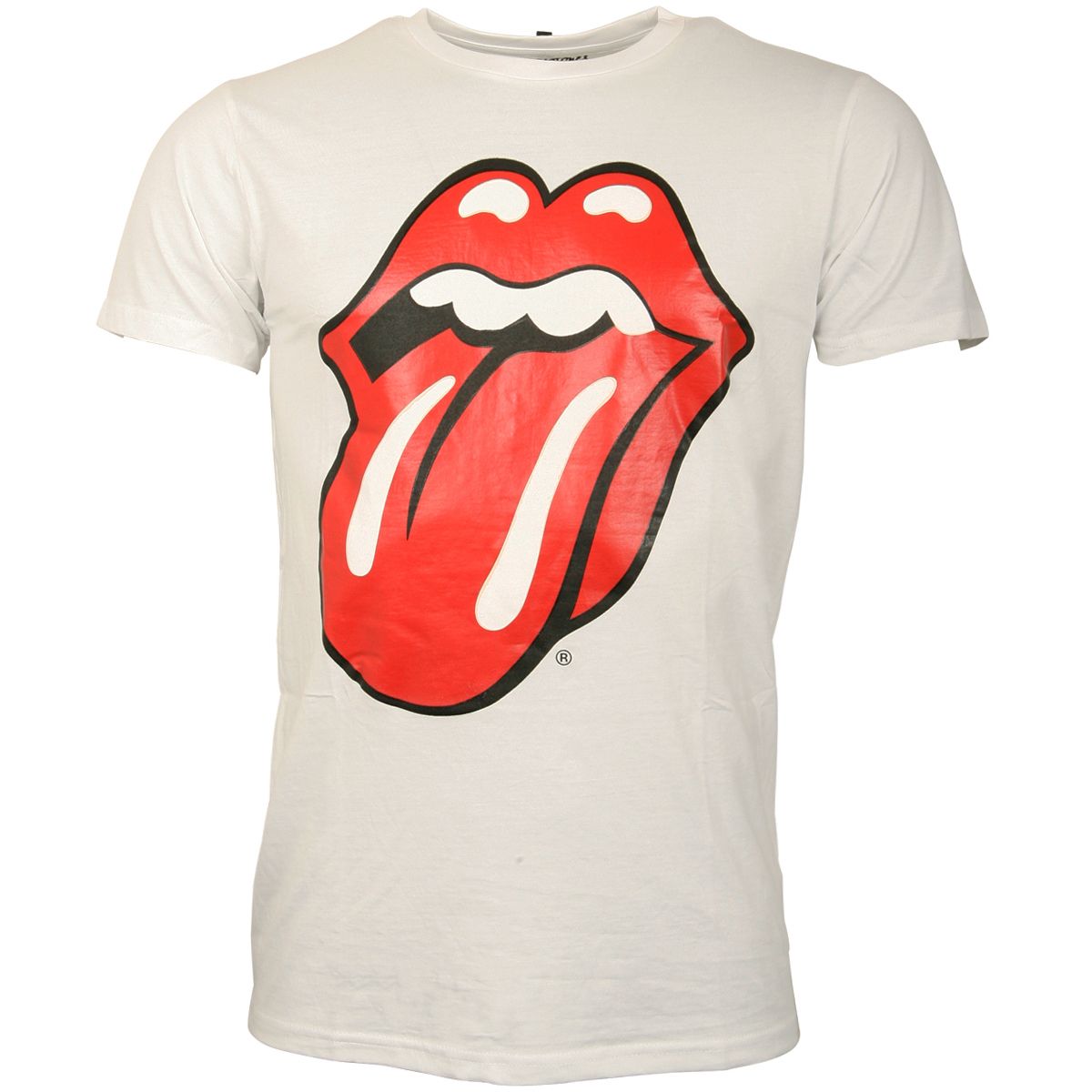 The Rolling Stones - T-Shirt Classic Tongue - weiß