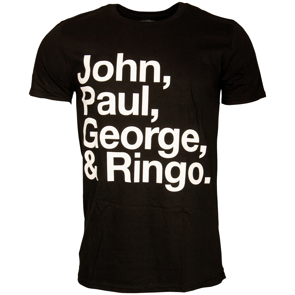 The Beatles - T-Shirt John Paul George & Ringo - schwarz