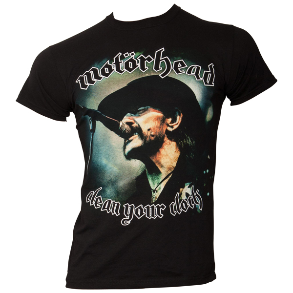 Motörhead - T-Shirt Clean Your Clock - Lemmy - schwarz
