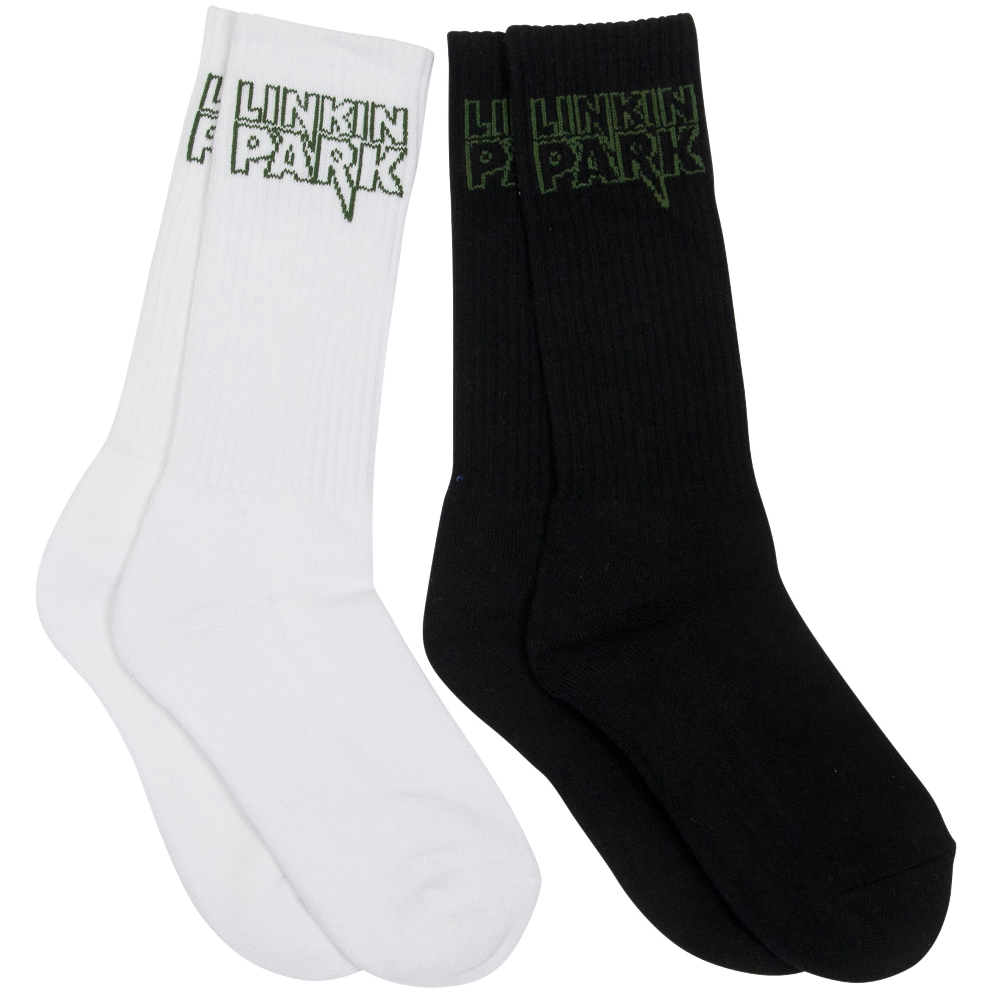 Linkin Park - Logo Socken 2er Pack - schwarz/weiß