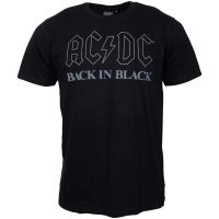 AC/DC - T-Shirt Back in Black - schwarz