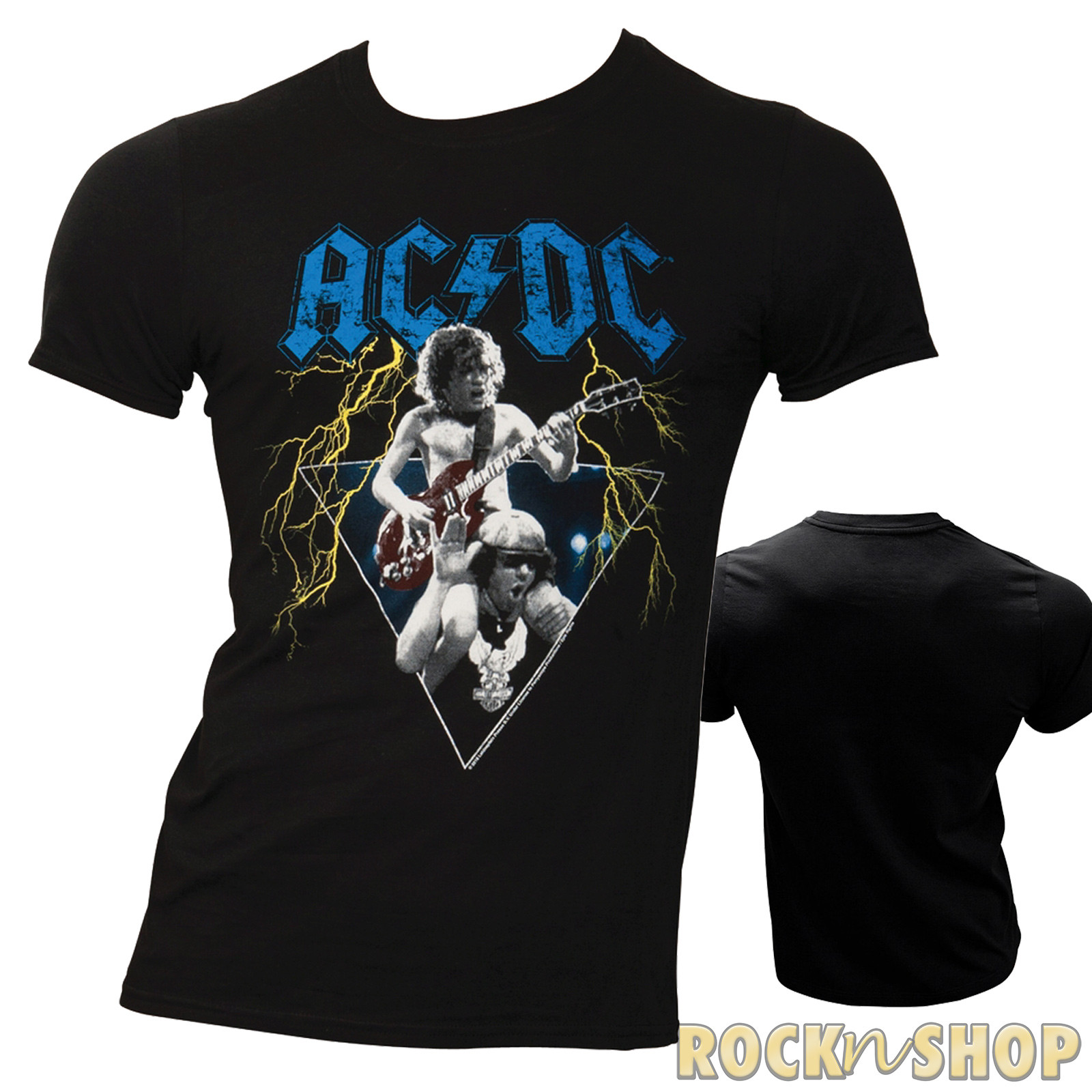 AC/DC - T-Shirt Angus & Brian - schwarz