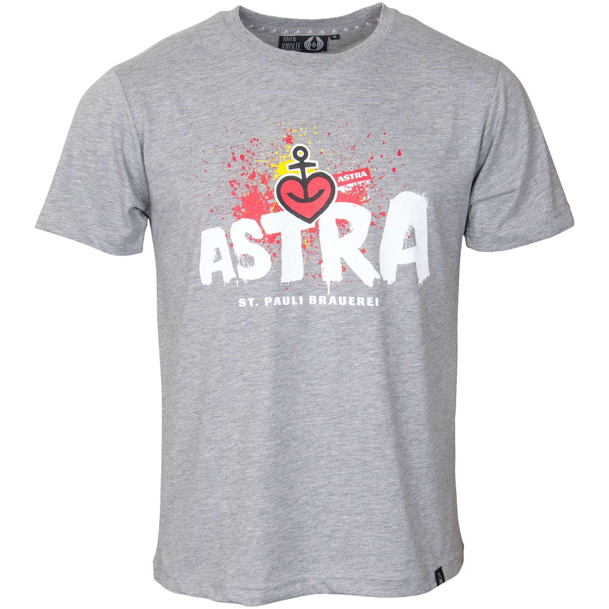 Astra - T-Shirt St. Pauli Brauerei - grau