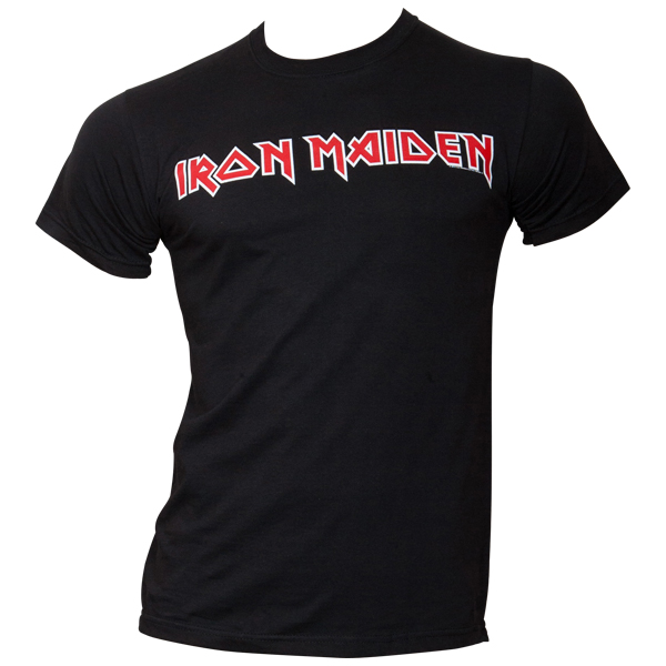Iron Maiden - T-Shirt Logo - schwarz