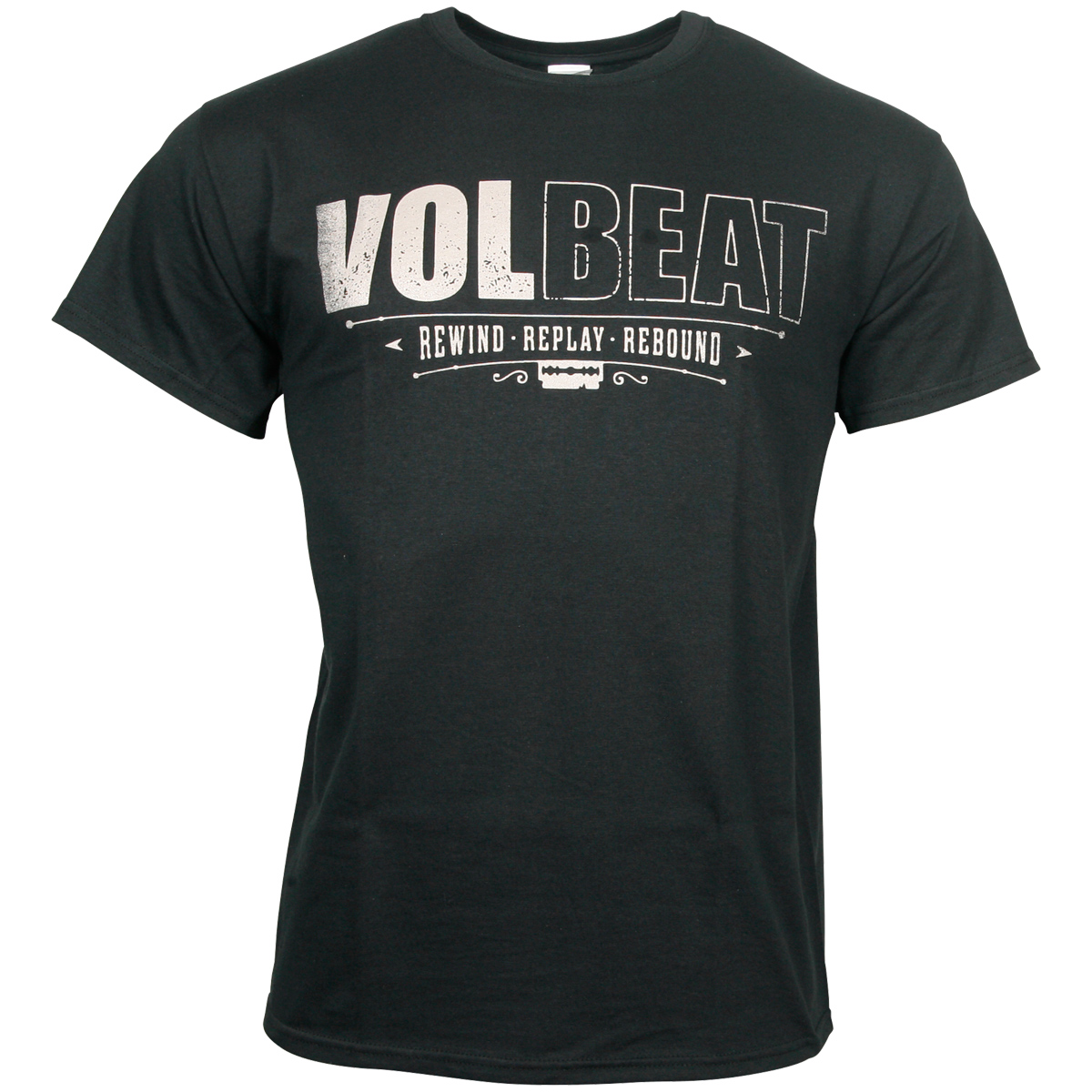Volbeat - T-shirt Distressed Logo - schwarz