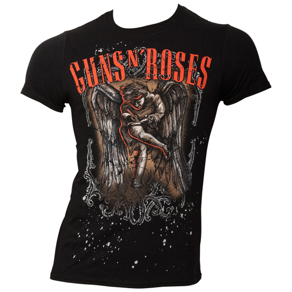 Guns N Roses - T-Shirt Sketche Cherub - schwarz