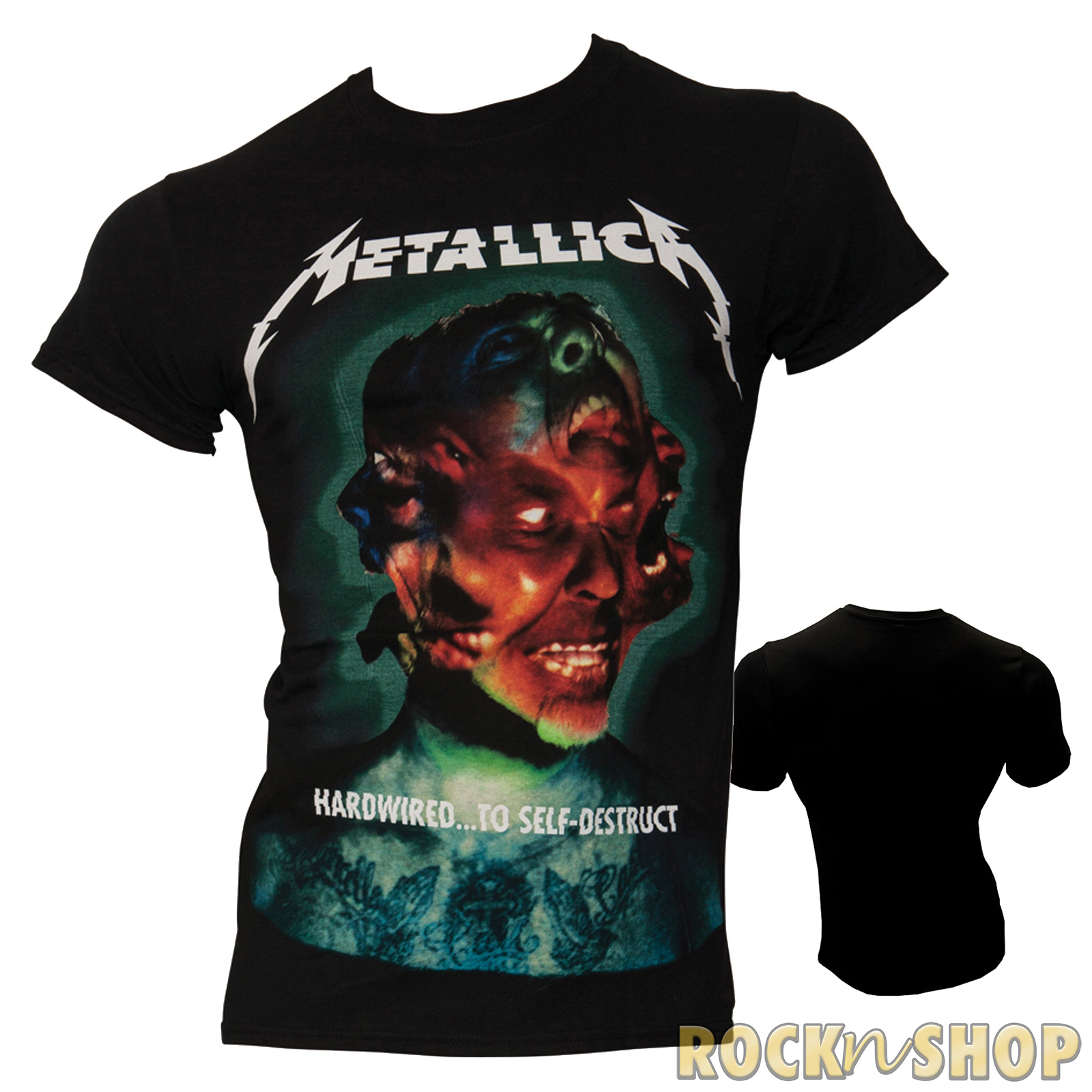 Metallica - T- Shirt Hard Wired Album Cover - schwarz