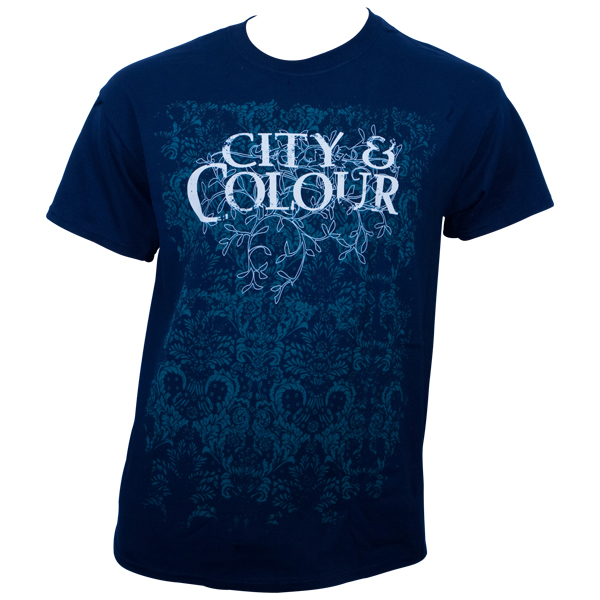City and Colour - T-Shirt Leaves - schwarz