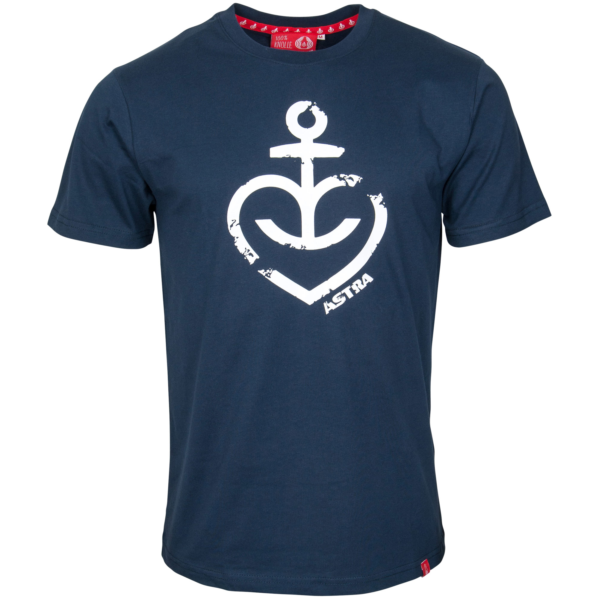 Astra - T-Shirt Herzanker Navy Weiß - blau