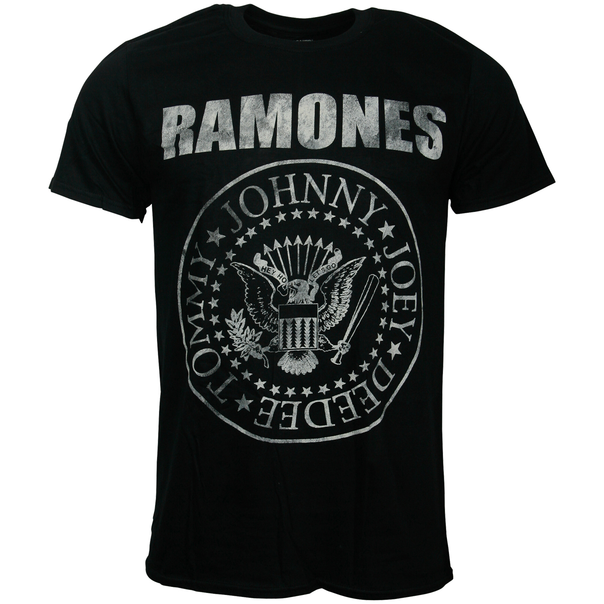 The Ramones - T-Shirt Seal Hey Ho - schwarz
