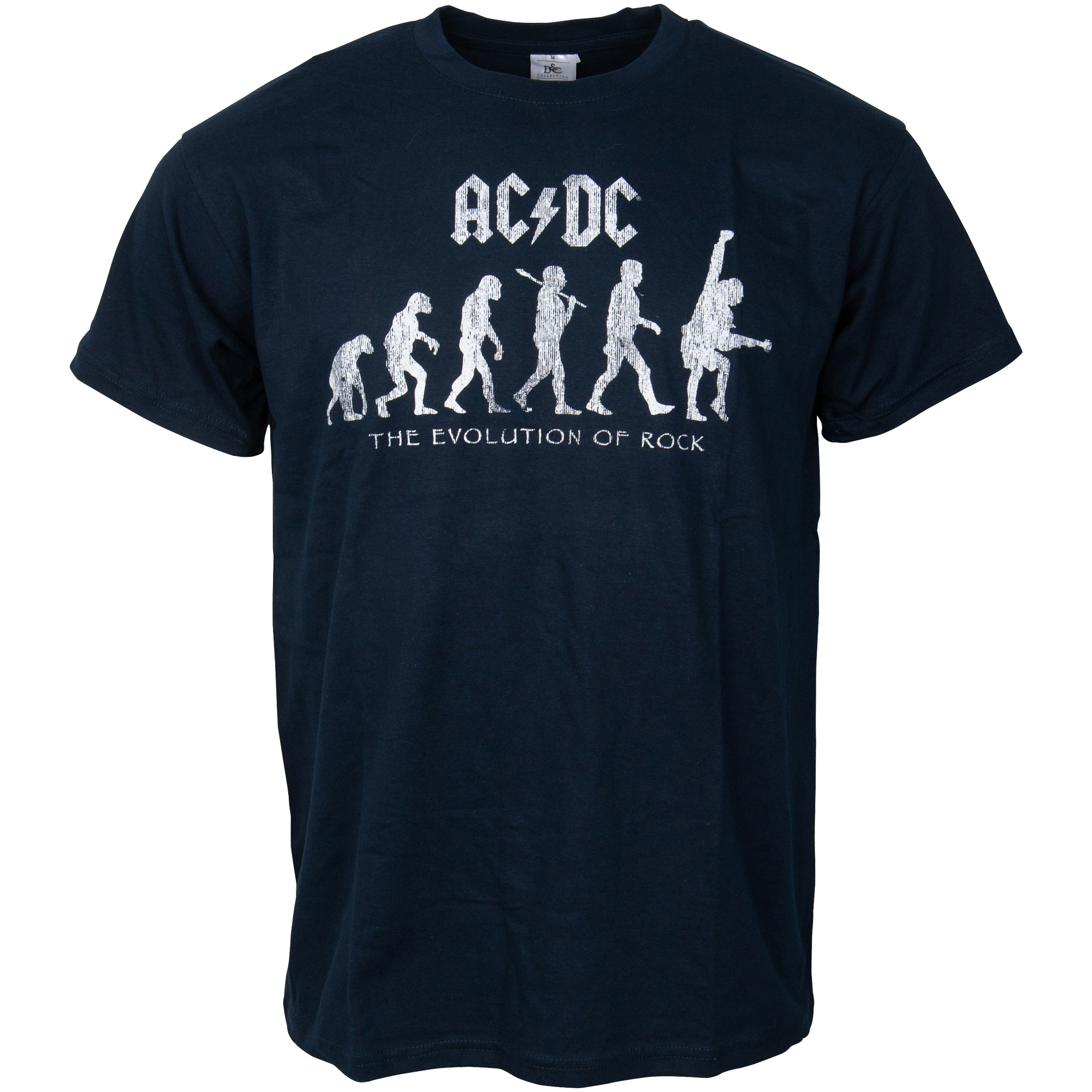 AC/DC - T-Shirt Evolution of Rock - blau