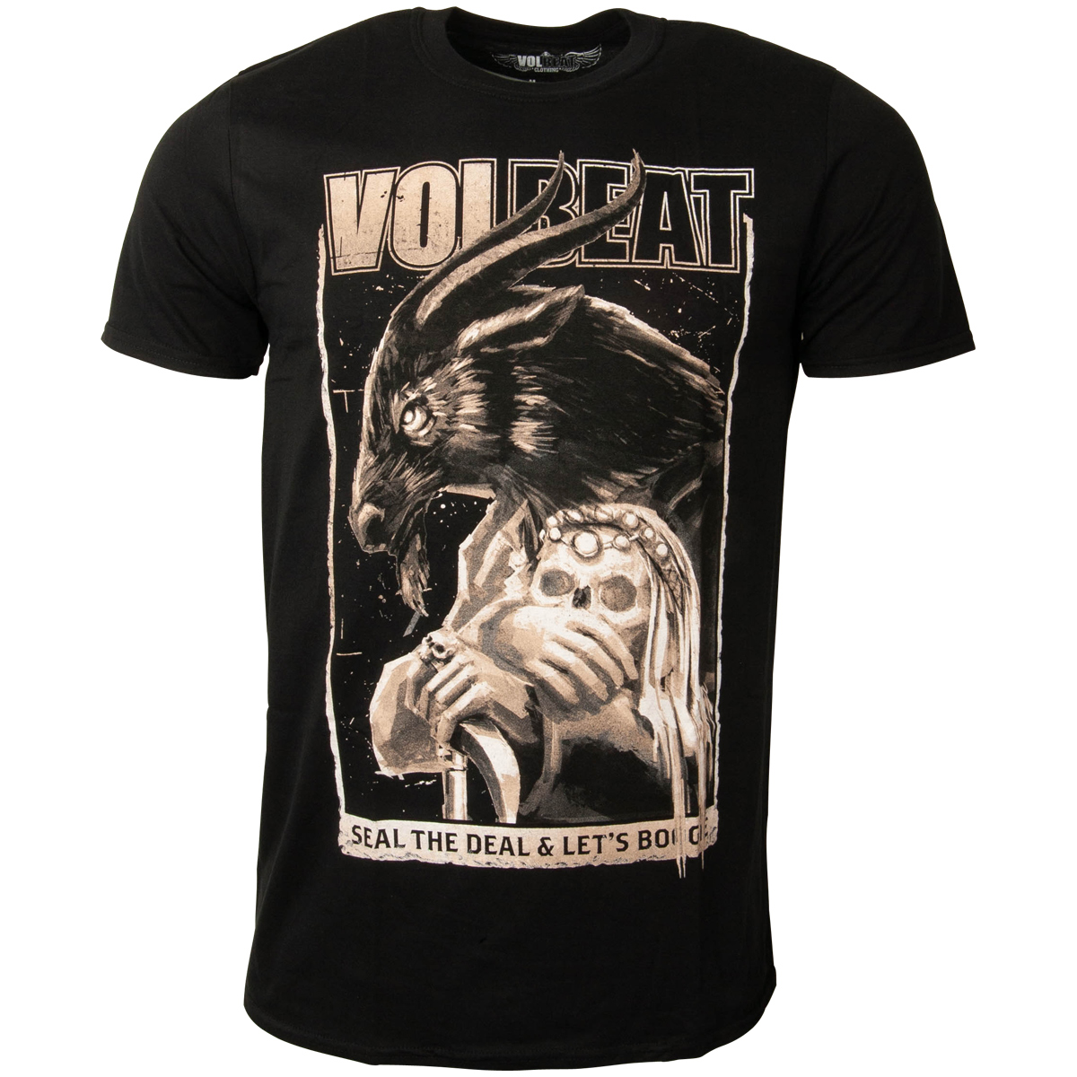 Volbeat - T-Shirt Boogie Goat - schwarz