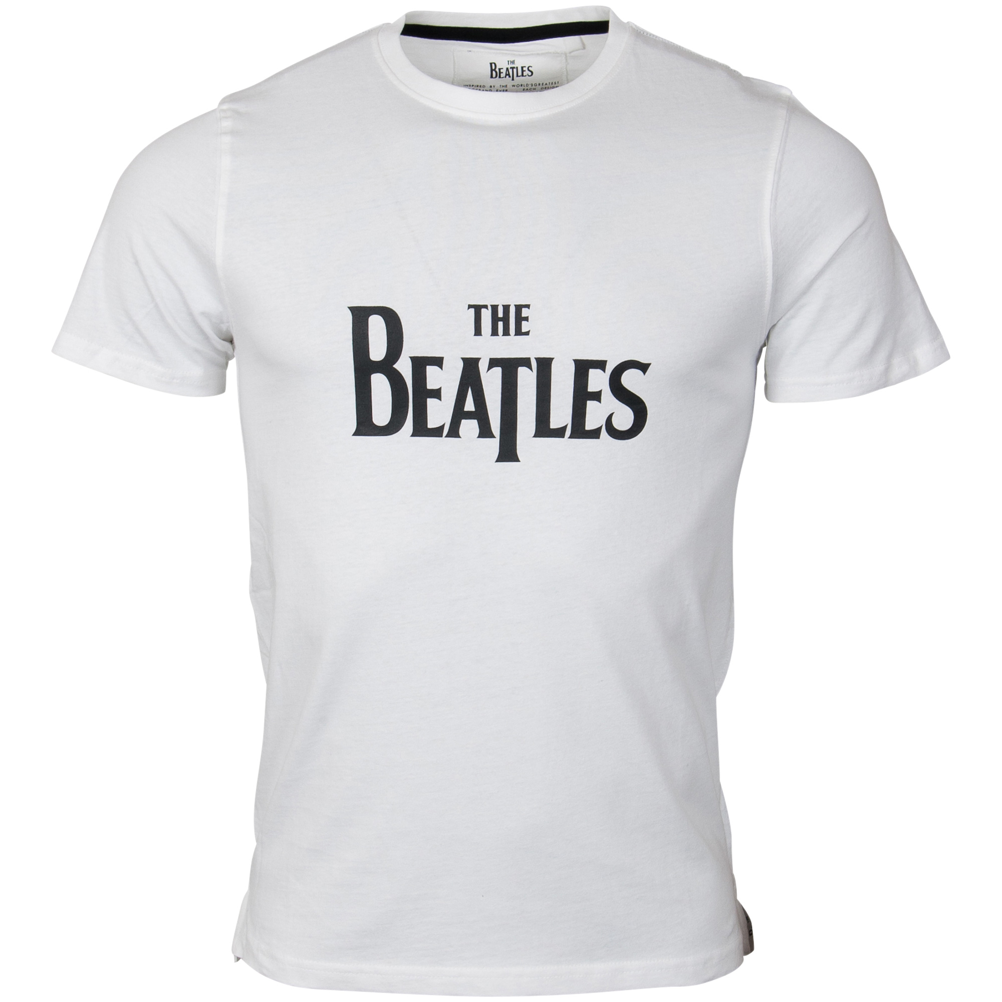 The Beatles - T-Shirt Logo - weiß