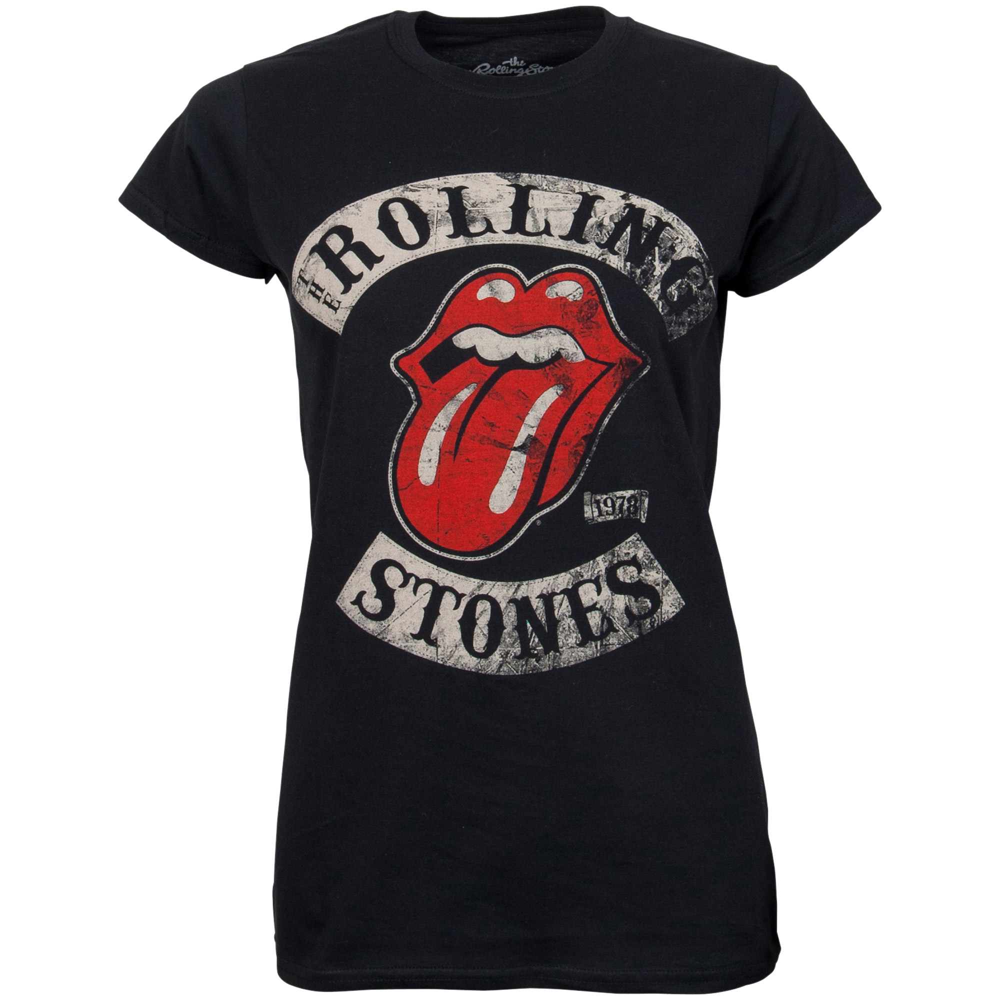 The Rolling Stones - Damen T-Shirt Tour 78 - schwarz