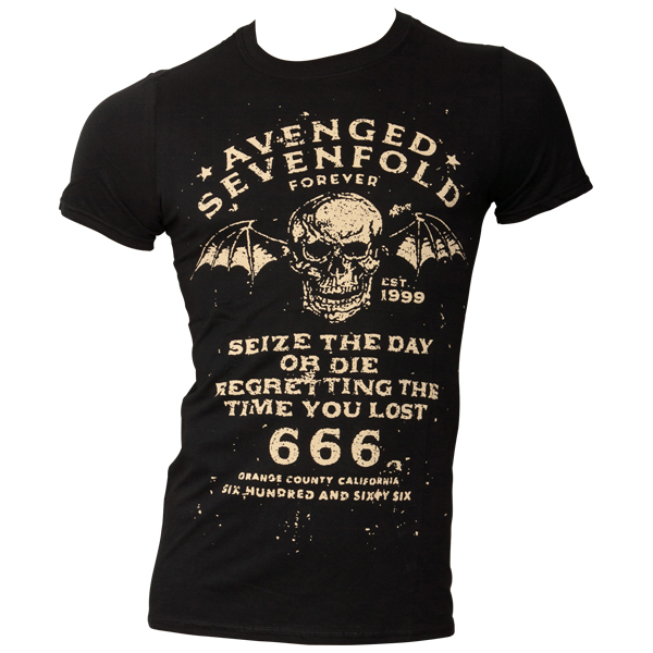 Avenged Sevenfold - T-Shirt Seize The Day - schwarz