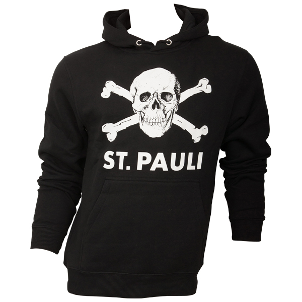 FC St. Pauli - Totenkopf-Set mit Pullover und T-Shirt - schwarz