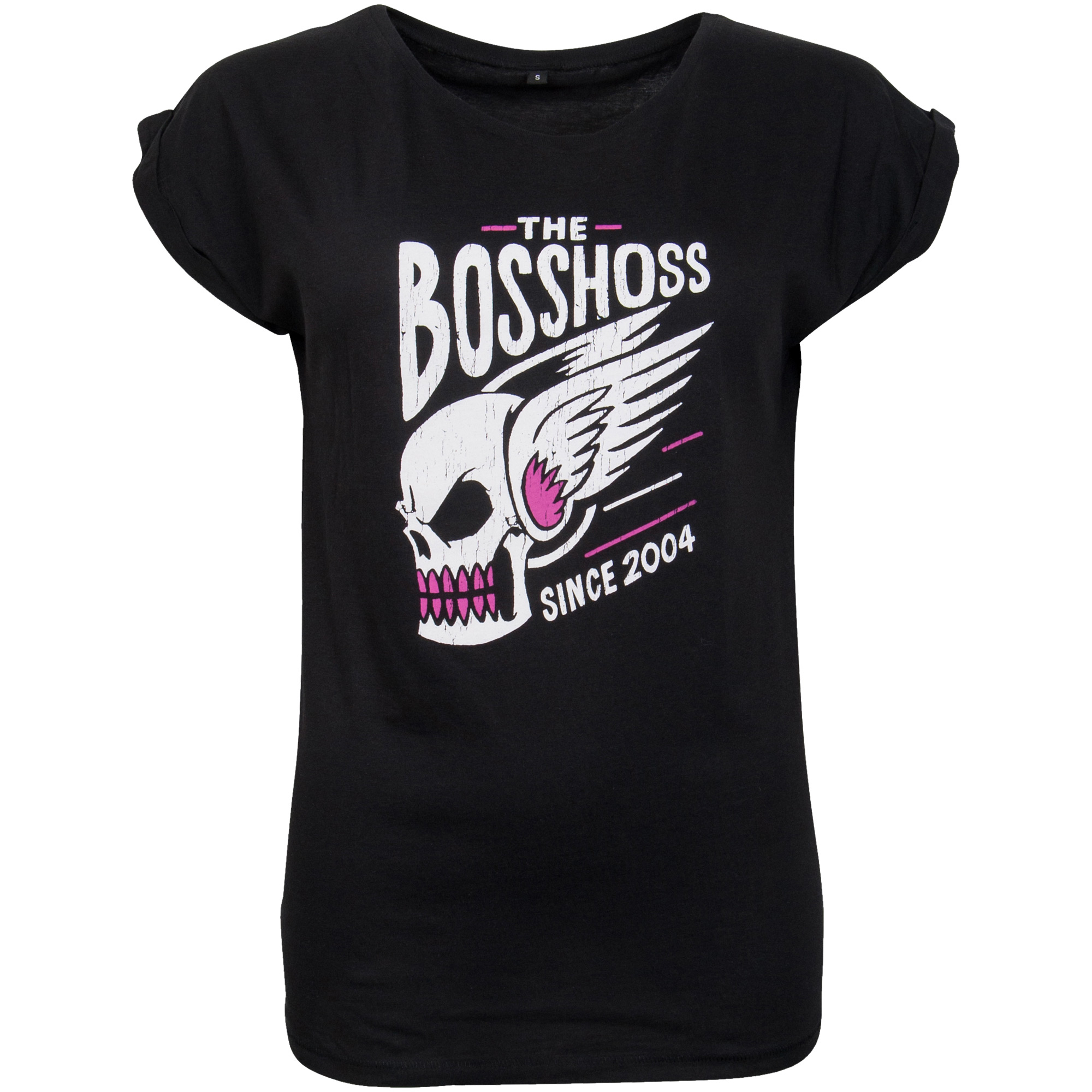 The BossHoss - Damen T-Shirt Flying Skull - schwarz
