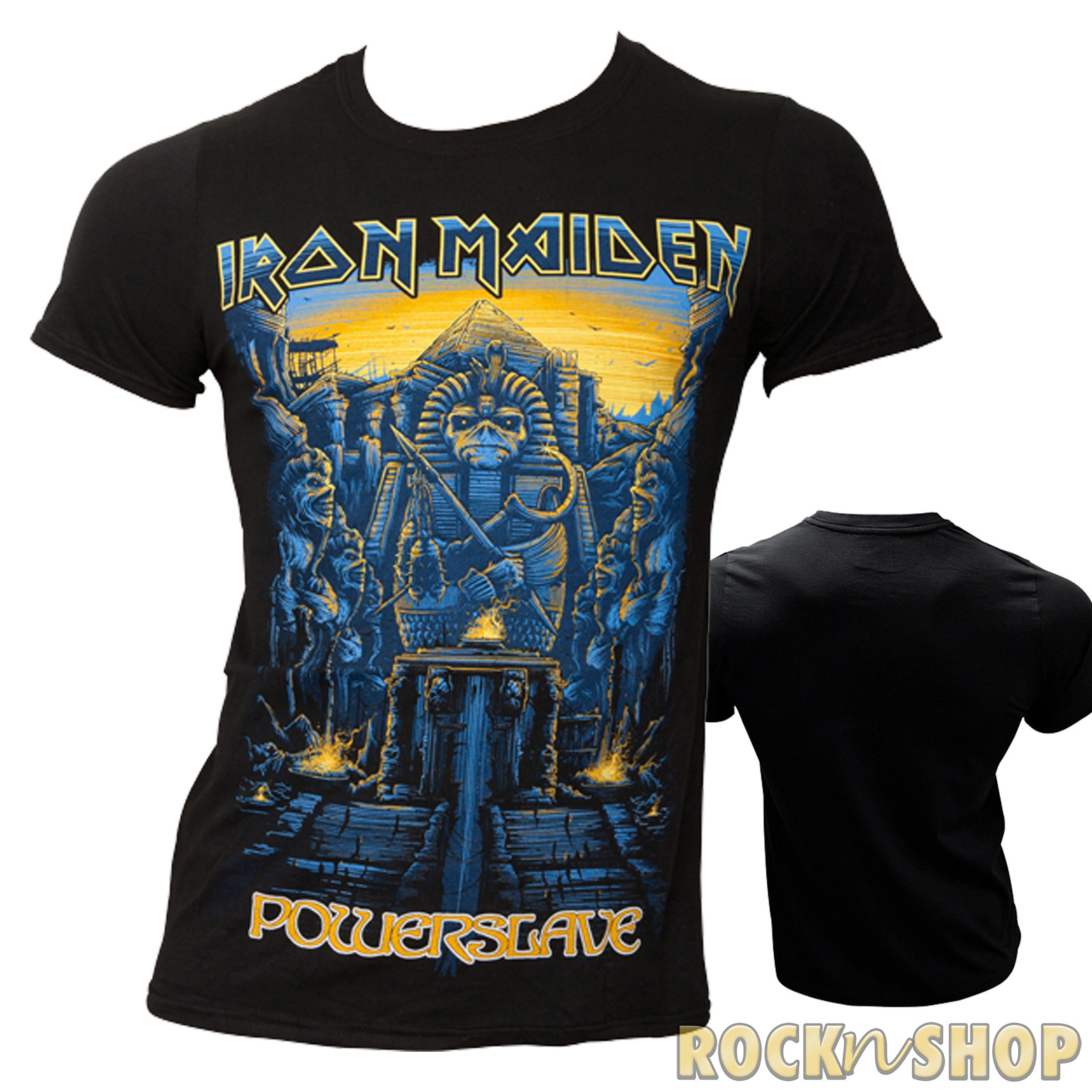 Iron Maiden - T-Shirt Powerslave - schwarz