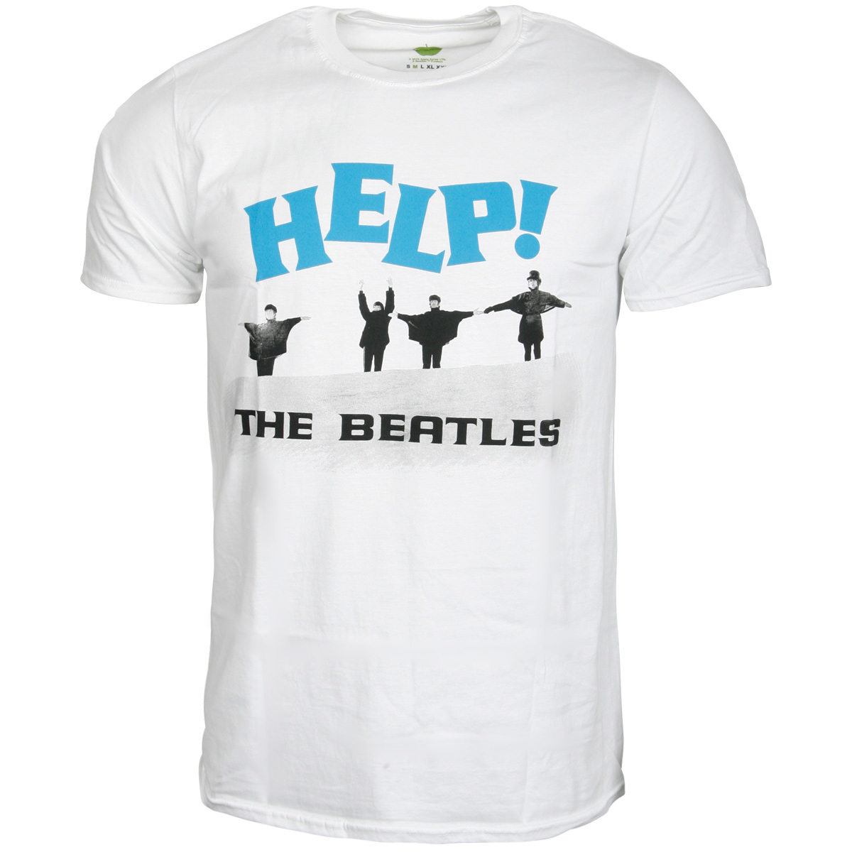 The Beatles - T-Shirt Help! Snow - weiß