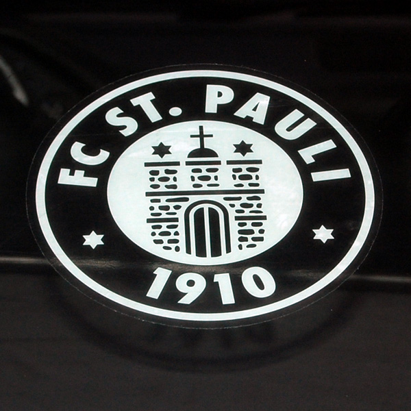 FC St. Pauli - Fenster Aufkleber Logo - transparent