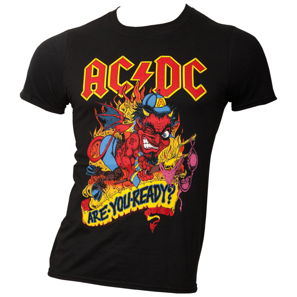 AC/DC - T-Shirt Are You Ready? - schwarz
