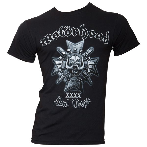 T-shirt Vintage Motörhead Bad Magic Tour – Homme Taille XL – Noir 100% Coton – Occasion Bon état