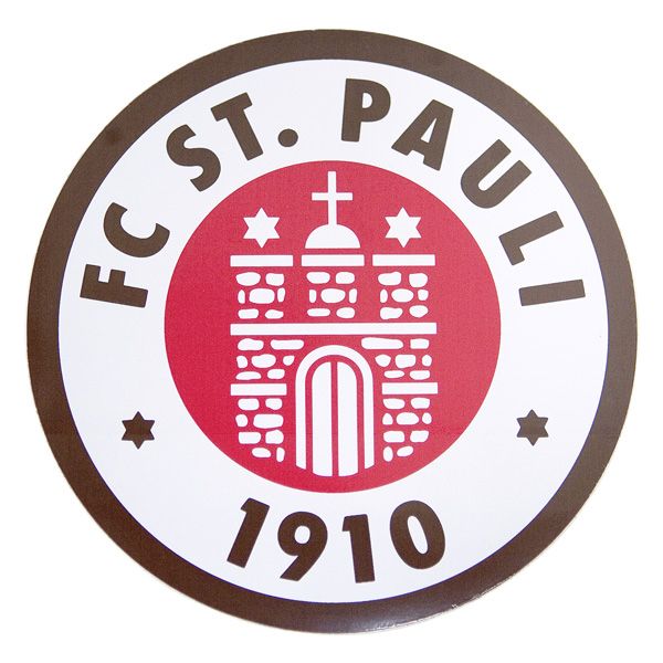 FC St. Pauli Fahne 100x150cm - Offizielle Club-Fahne Braun/Weiß/Rot