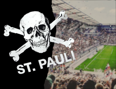 FC St. Pauli Nummernschildhalter Regenbogen - Farbiger Kennzeichenhalter